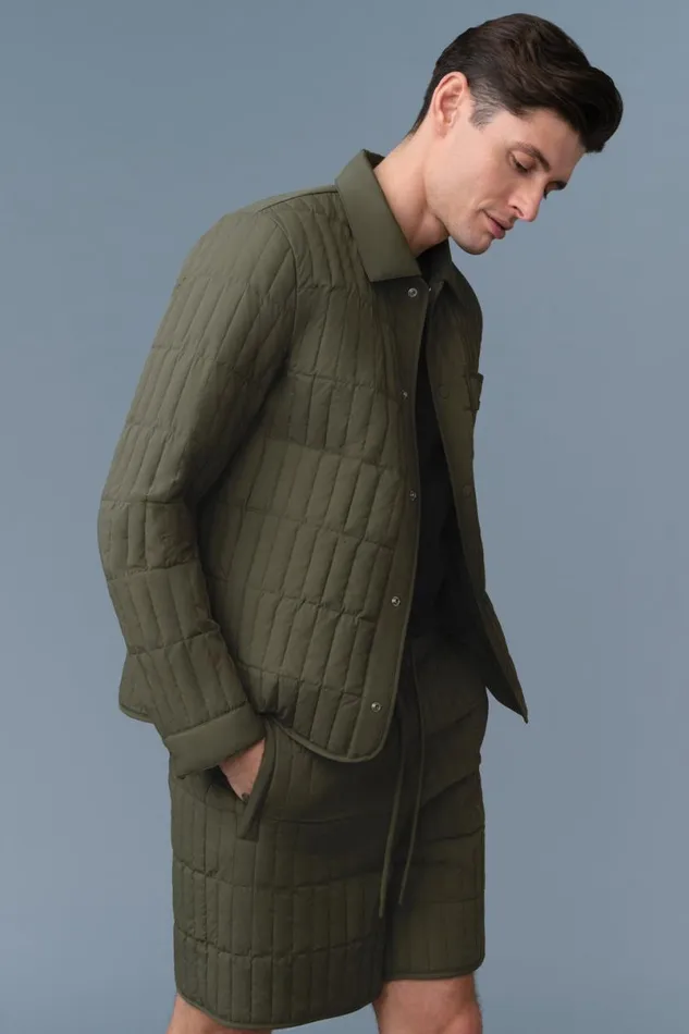 Light Down Jackets Men Mackage MATEO Vertical Quilted Jacket With Spread Collar Black Light Down Jackets Men Mackage MATEO Vertical Quilted Jacket With Spread Collar Black