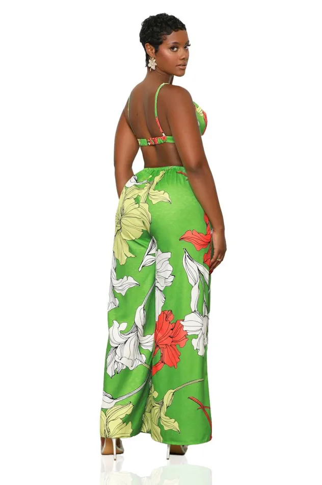 Lilly039s Kloset Sets Women Tropic Fusion 3Piece Pants SetFINAL SALE
