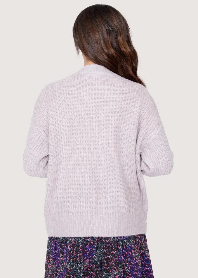 Literary Lover Nikki Cardigan Lilac Women Lost Wander Outerwear