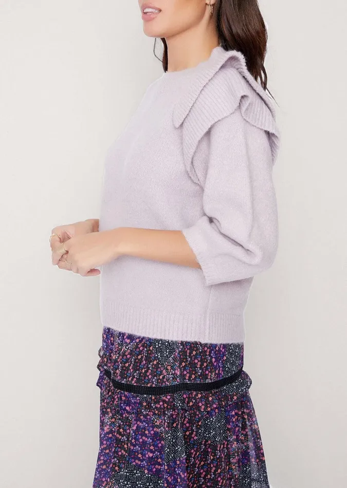 Literary Lover Orian Sweater Lilac Women Lost Wander Sweaters