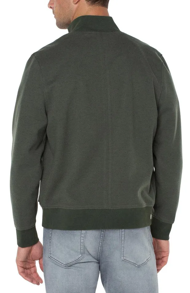 Liverpool Los Angeles BOMBER JACKET Bottle Green Men JACKETS