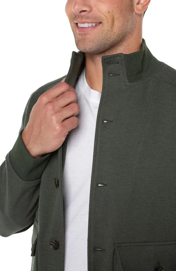 Liverpool Los Angeles BOMBER JACKET Bottle Green Men JACKETS