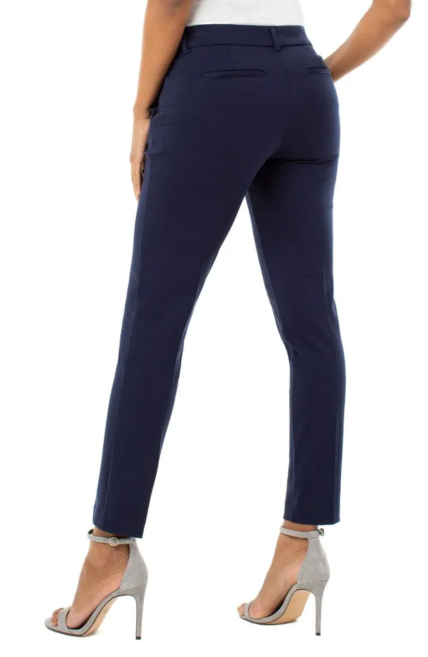 Liverpool Los Angeles KELSEY KNIT TROUSER SUPER STRETCH PONTE Cadet Blue Women TROUSERS