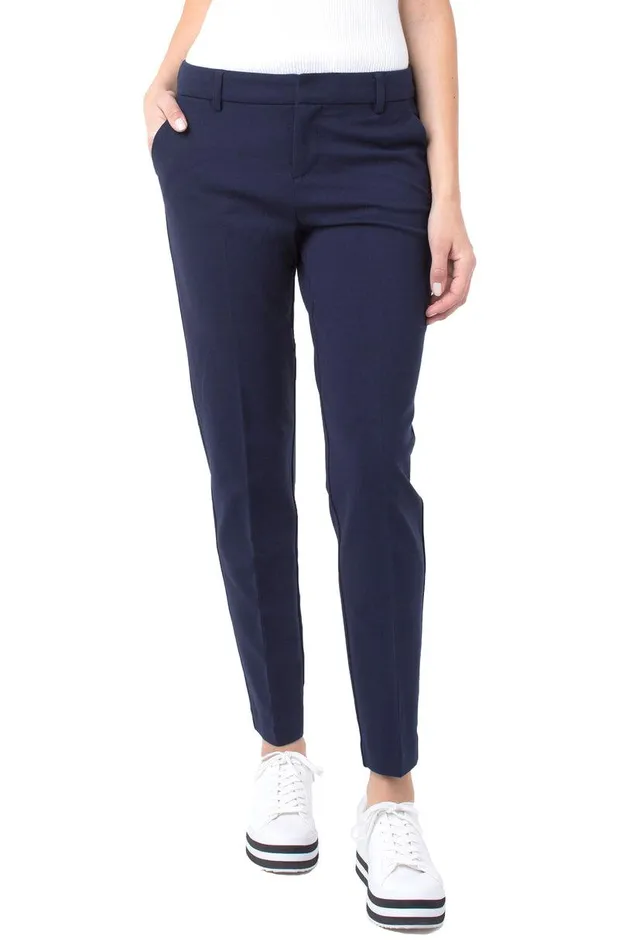 Liverpool Los Angeles KELSEY KNIT TROUSER SUPER STRETCH PONTE Cadet Blue Women TROUSERS