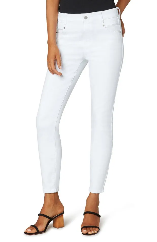 Liverpool Los Angeles THE GIA GLIDER ANKLE SKINNY Bright White Women SKINNY