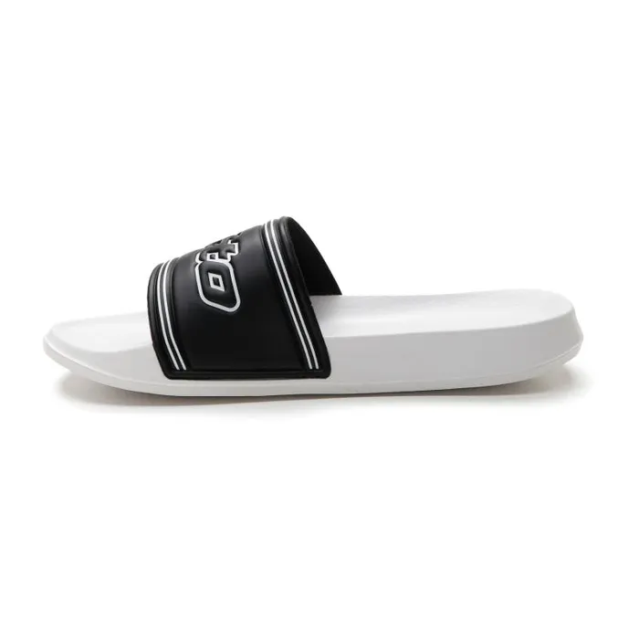 Lotto Sport FlipFlops And Slippers Man MIDWAY IV SLIDE All Whiteall Blackall White Lotto Sport FlipFlops And Slippers Man MIDWAY IV SLIDE All Whiteall Blackall White