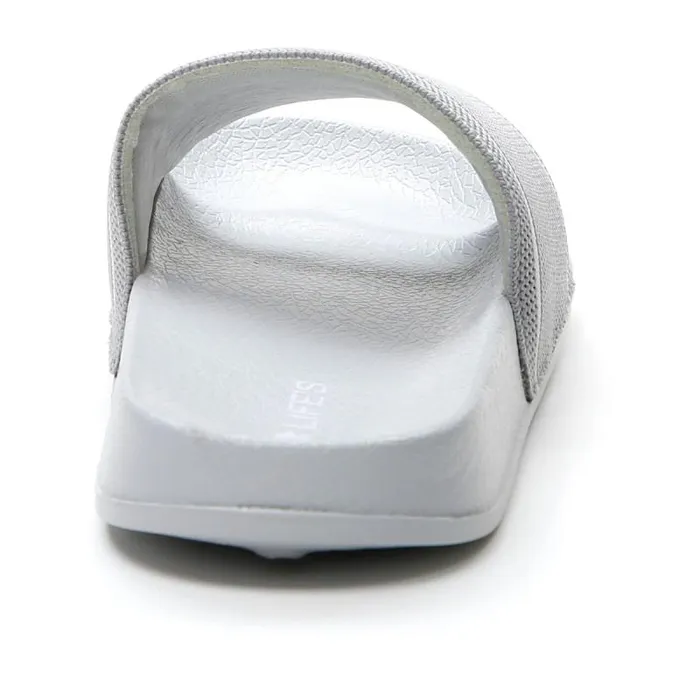 Lotto Sport FlipFlops And Slippers Woman MOKU W Vapor Grayall White Lotto Sport FlipFlops And Slippers Woman MOKU W Vapor Grayall White