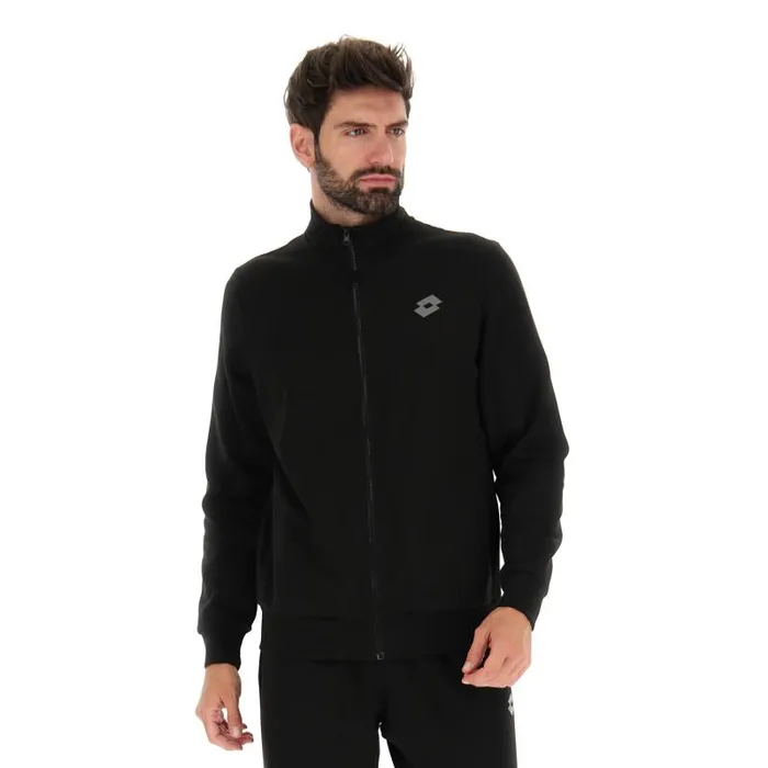 Lotto Sport Jackets ManWoman MSC SWEAT FZ All Black
