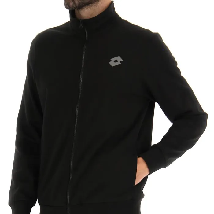 Lotto Sport Jackets ManWoman MSC SWEAT FZ All Black Lotto Sport Jackets ManWoman MSC SWEAT FZ All Black