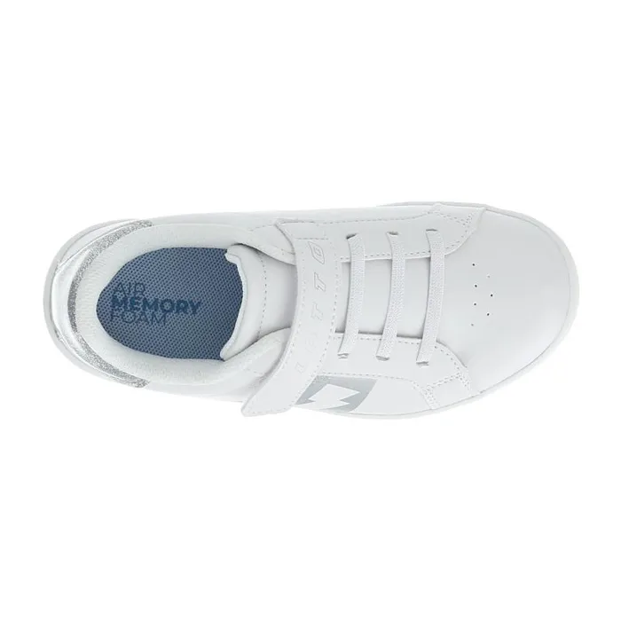Lotto Sport Sneakers Kids 1973 AMF GLI CL S Whitesilver Metal 2 Lotto Sport Sneakers Kids 1973 AMF GLI CL S Whitesilver Metal 2