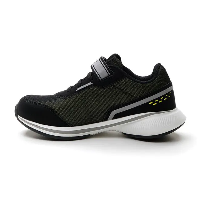 Lotto Sport Sneakers Kids SPEEDEVO 600 AMF II CL S All Blackacacia Green Lotto Sport Sneakers Kids SPEEDEVO 600 AMF II CL S All Blackacacia Green