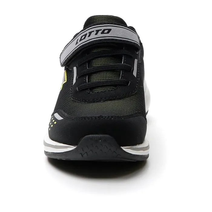Lotto Sport Sneakers Kids SPEEDEVO 600 AMF II CL S All Blackacacia Green Lotto Sport Sneakers Kids SPEEDEVO 600 AMF II CL S All Blackacacia Green