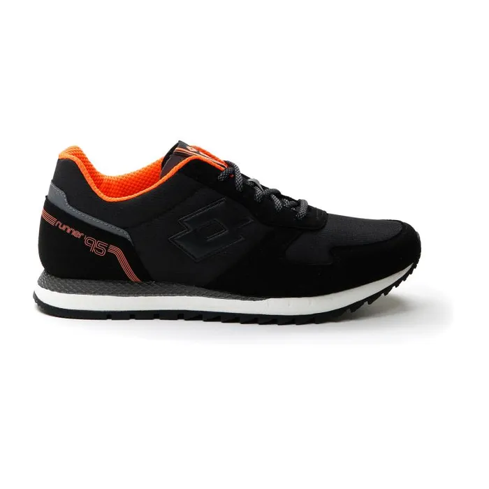 Lotto Sport Sneakers Man RUNNER 03995 AMF All Blackcool Gray 11c