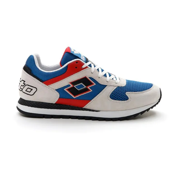 Lotto Sport Sneakers Man RUNNER PLUS 03995 III Moonlight Bluerainy Dayflame Red