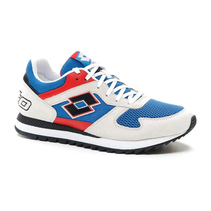 Lotto Sport Sneakers Man RUNNER PLUS 03995 III Moonlight Bluerainy Dayflame Red Lotto Sport Sneakers Man RUNNER PLUS 03995 III Moonlight Bluerainy Dayflame Red