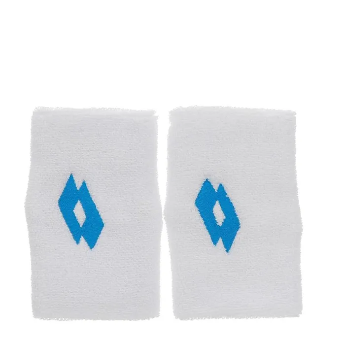Lotto Sport Socks And Wristbands ManWoman TENNIS WRIST B SKG Bright Whiteblue Danube