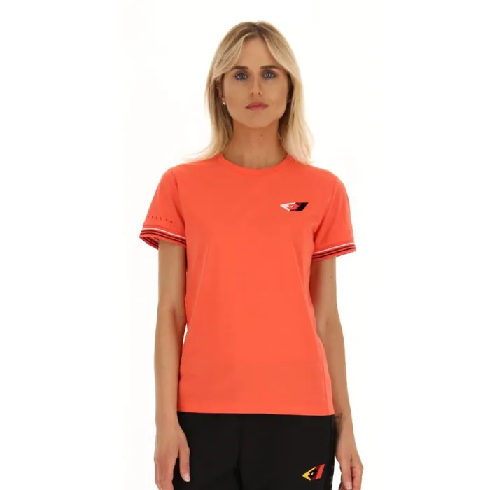 Lotto Sport TShirt Woman ATHLETICA CLASSIC W V TEE Hot Coral