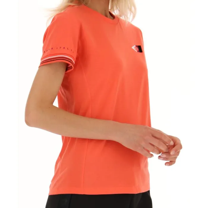 Lotto Sport TShirt Woman ATHLETICA CLASSIC W V TEE Hot Coral Lotto Sport TShirt Woman ATHLETICA CLASSIC W V TEE Hot Coral
