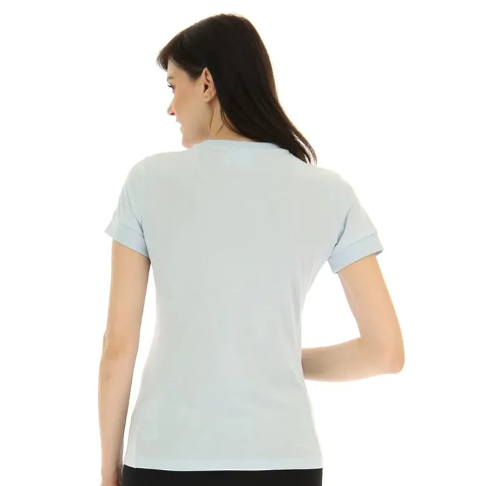 Lotto Sport TShirt Woman ATHLETICA DUE W V TEE Illusion Blue Lotto Sport TShirt Woman ATHLETICA DUE W V TEE Illusion Blue