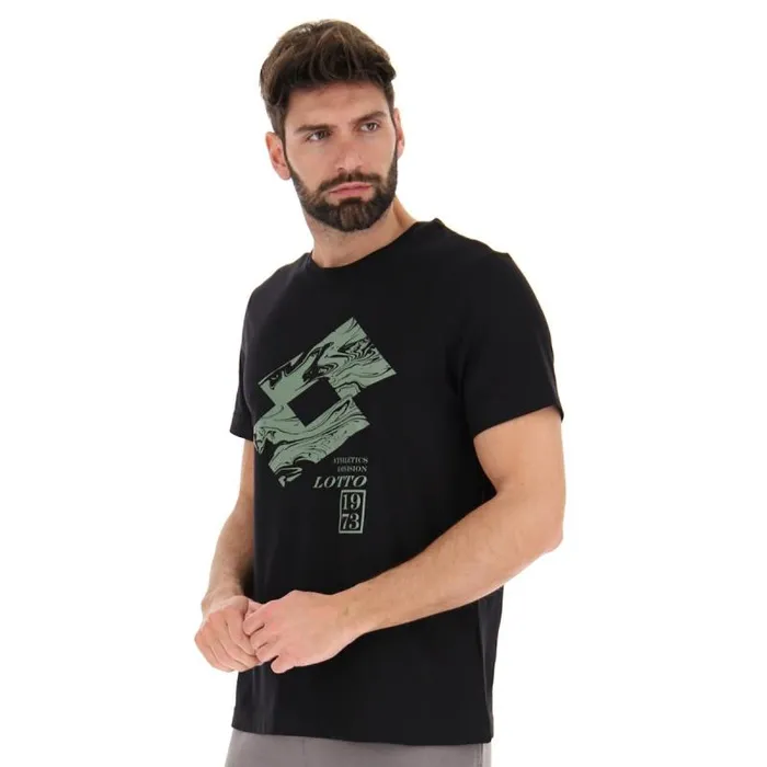 Lotto Sport TShirts Man TEE LOSANGA V All Black