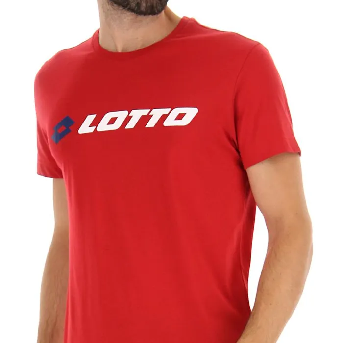 Lotto Sport TShirts ManWoman MSC TEE II LOGO Tango Red Lotto Sport TShirts ManWoman MSC TEE II LOGO Tango Red
