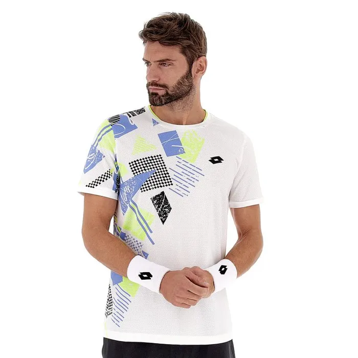 Lotto Sport TShirts ManWoman TECH I 8211 D5 TEE Bright White