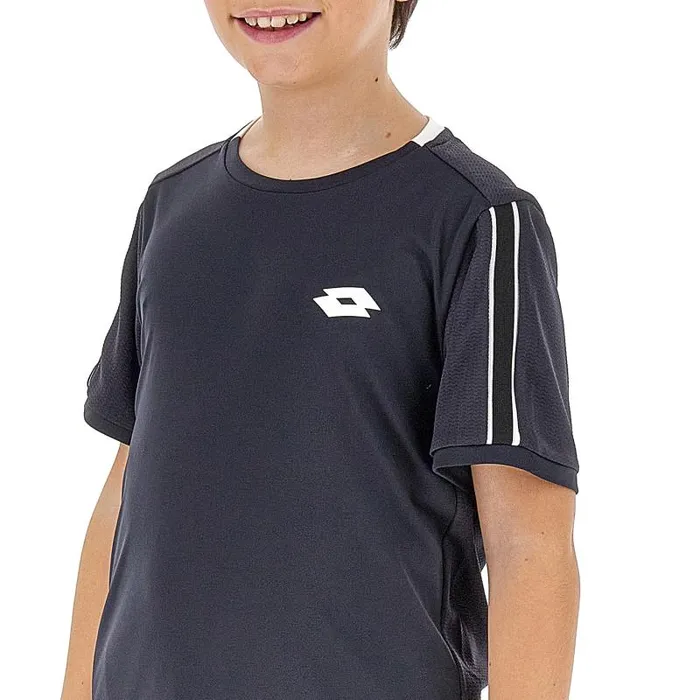 Lotto Sport Tennis and Padel KidsManWoman SQUADRA B II TEE PL All Black Lotto Sport Tennis and Padel KidsManWoman SQUADRA B II TEE PL All Black