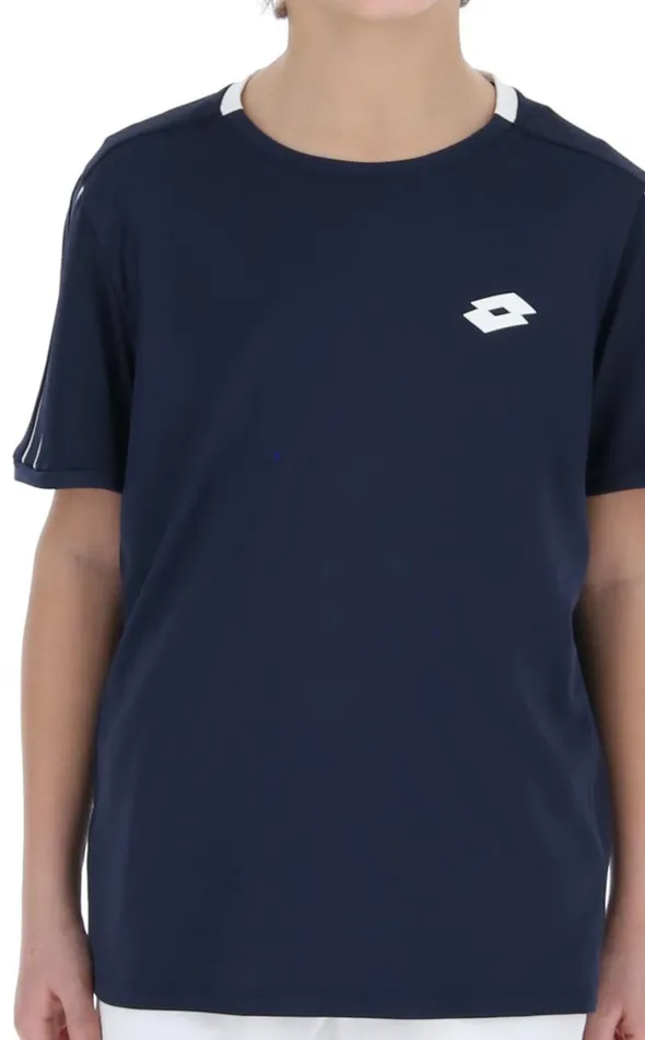 Lotto Sport Tennis and Padel KidsManWoman SQUADRA B II TEE PL Navy Blue Lotto Sport Tennis and Padel KidsManWoman SQUADRA B II TEE PL Navy Blue