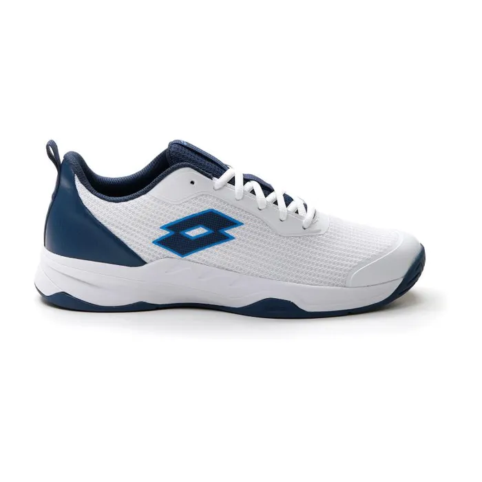 Lotto Sport Tennis ManWoman MIRAGE 600 ALR All Whitedark Denimlight Atlantic