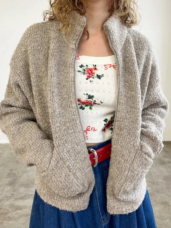Louie Jacket Smoke Women Sweaters Lisa Says Gah