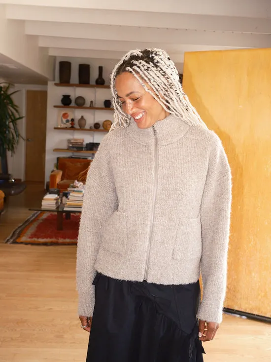 Louie Jacket Smoke Women Sweaters Lisa Says Gah