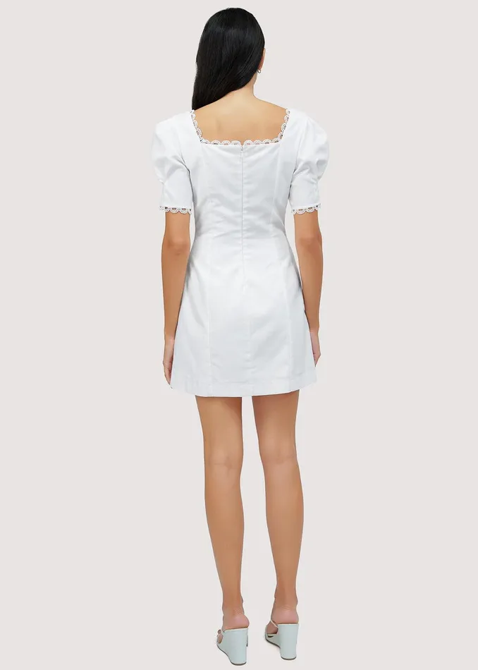 Majorca Breeze Mini Dress Offwhite Women Lost Wander Dresses