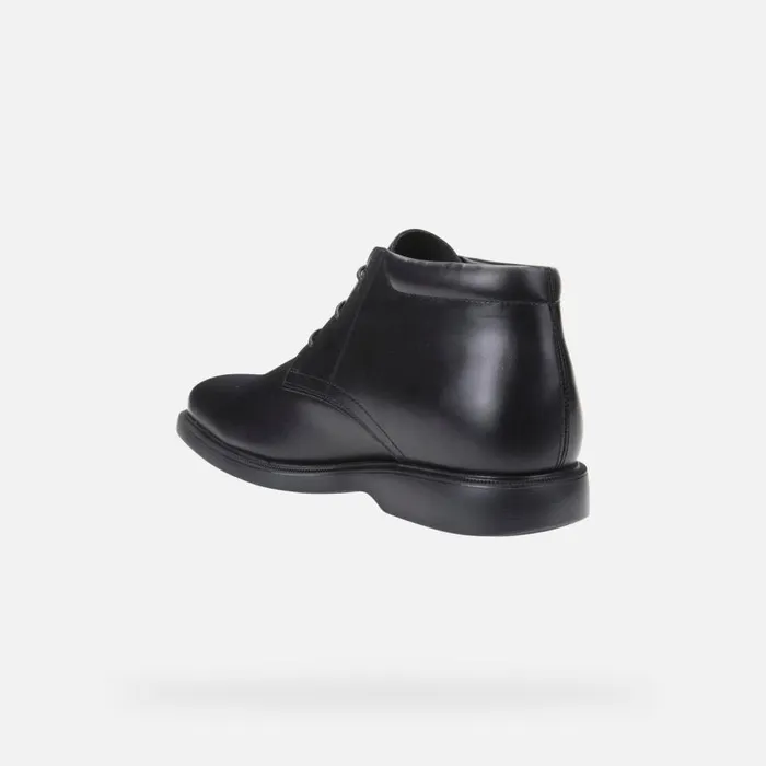Man Geox Ankle Boots BRAYDEN 2FIT ABX D Waterproof Shoes Black Man Geox Black