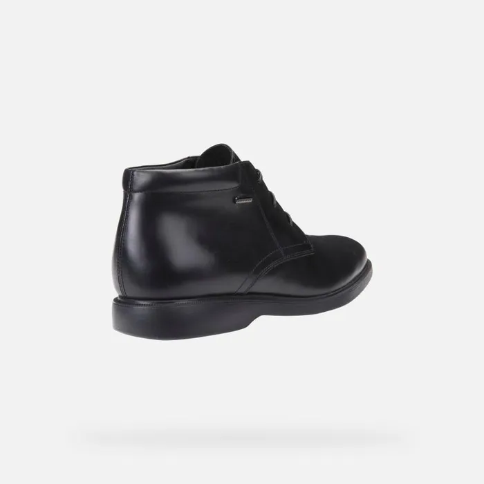 Man Geox Ankle Boots BRAYDEN 2FIT ABX D Waterproof Shoes Black Man Geox Black
