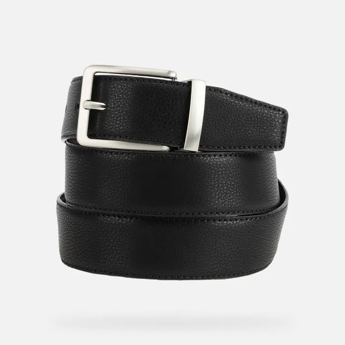 Man Geox Belts Geox Men039s Black BELT Online Blackcoffee