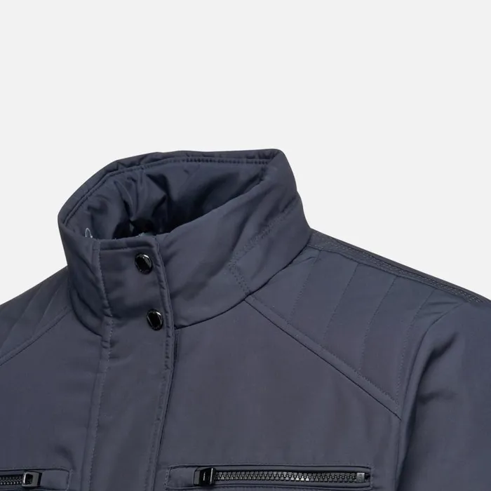 Man Geox Jackets RENNY MAN Sky Captain Midseason Jacket Sky Captain