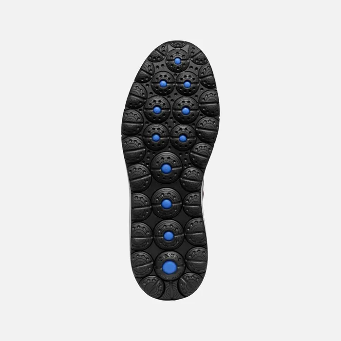 Man Geox Sneakers SPHERICA 4X4 ABX MAN WineNavy Waterproof Trainers Winenavy