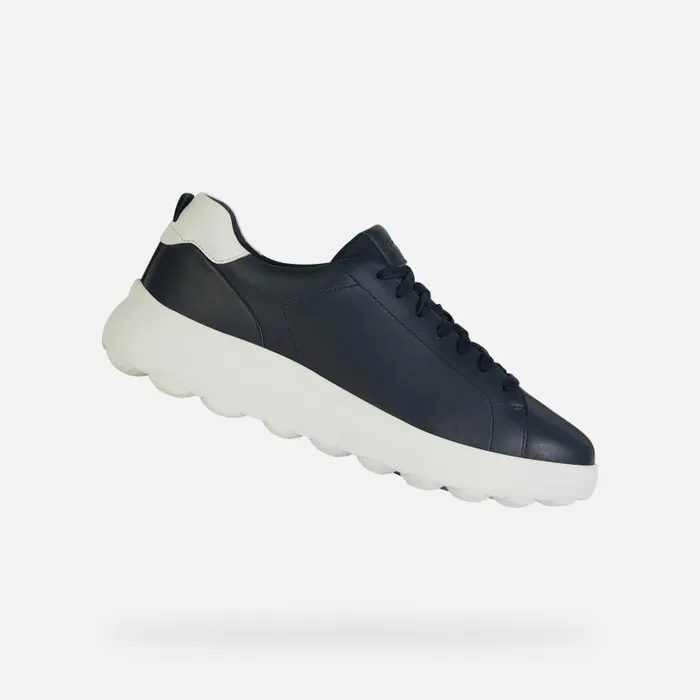 Man Geox Sneakers SPHERICA EC41 Men039s Navy Low Top Sneakers Geox Navy