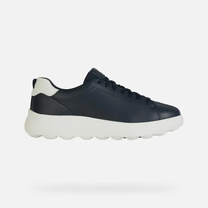 Man Geox Sneakers SPHERICA EC41 Men039s Navy Low Top Sneakers Geox Navy