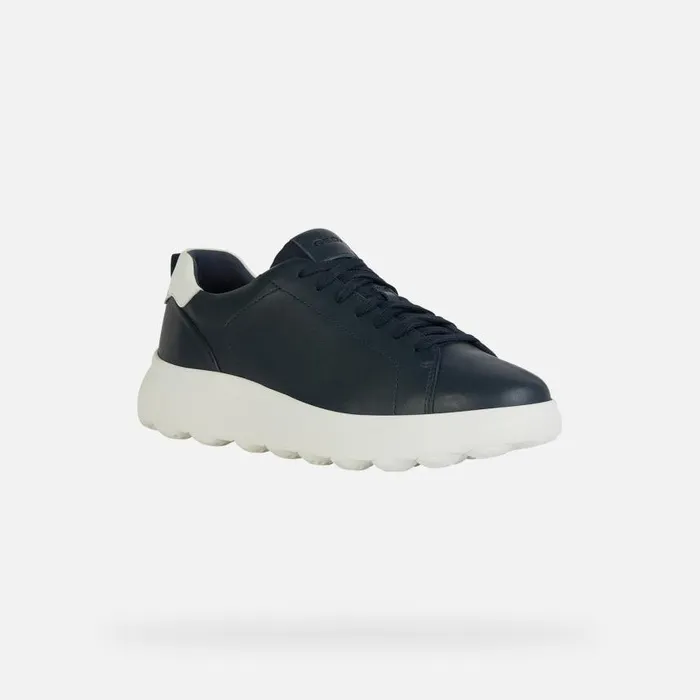 Man Geox Sneakers SPHERICA EC41 Men039s Navy Low Top Sneakers Geox Navy