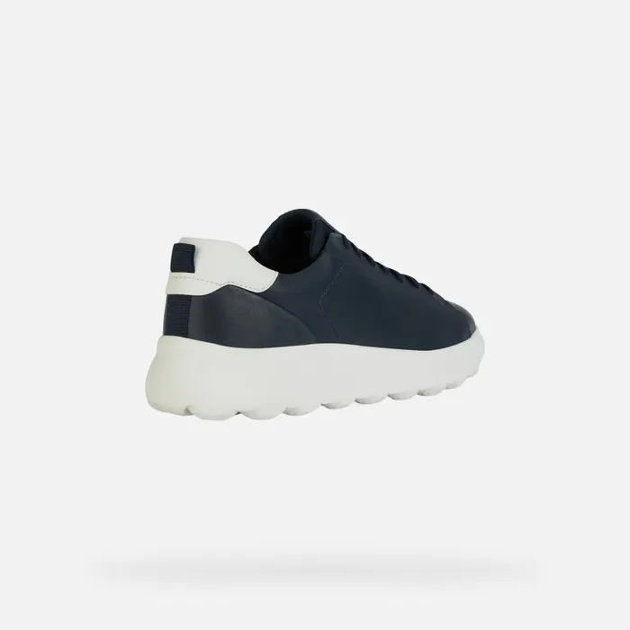 Man Geox Sneakers SPHERICA EC41 Men039s Navy Low Top Sneakers Geox Navy