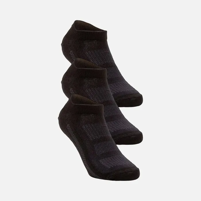 Man Geox Socks THREEPACK SOCKS MAN Black Short Socks Black