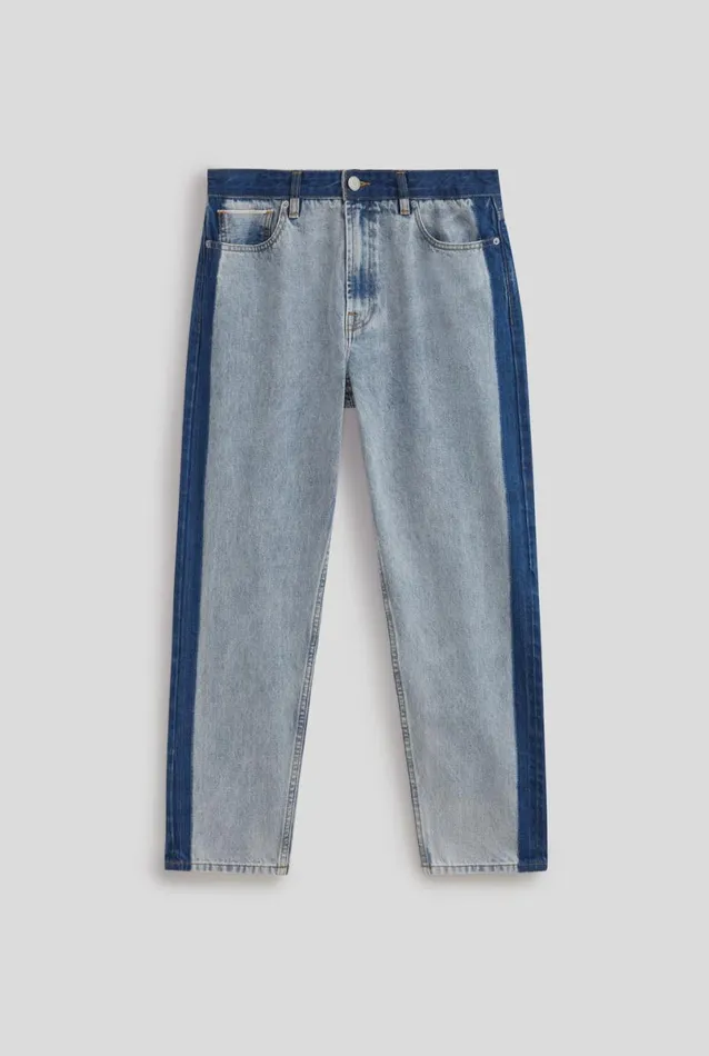 Man Venroy Pants Contrast Denim Jean