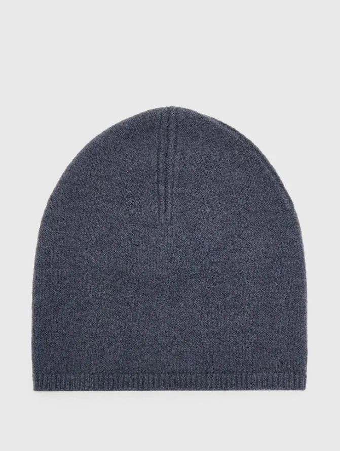 MARCO BEANIE Dk Steel Htr Accessories John Varvatos Hats And Gloves