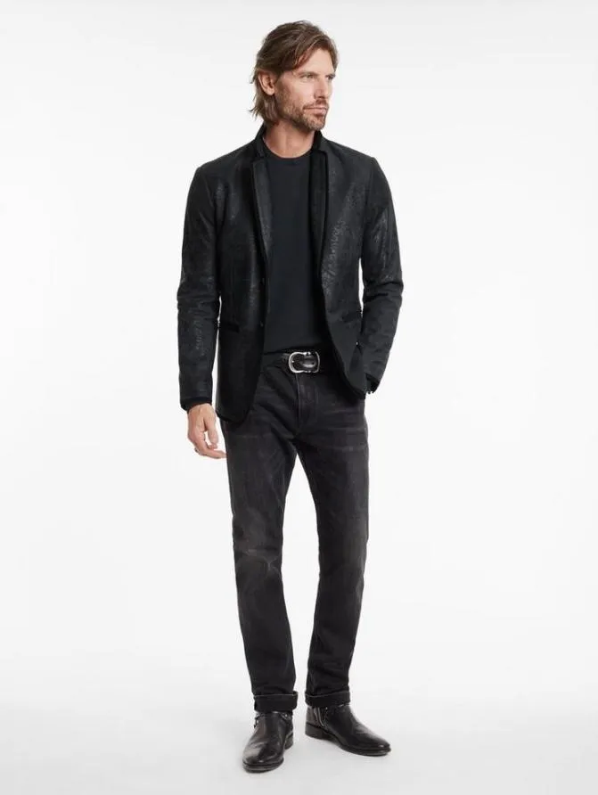 MARTENSE JACKET Black Clothing John Varvatos Leather Jackets
