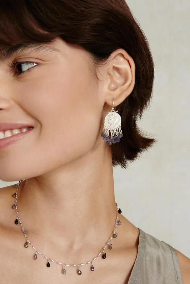 Medusa Earrings Iolite Women Chan Luu Earrings