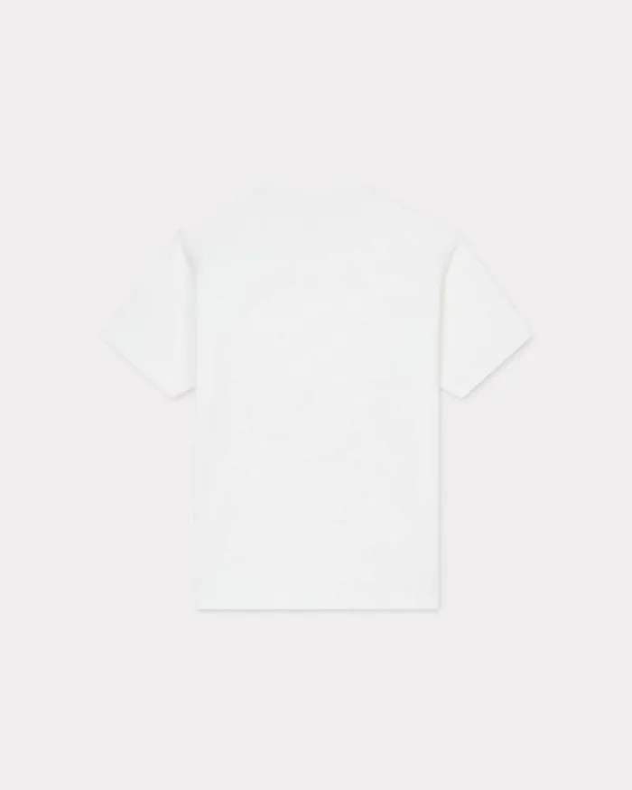 Men 039Boke Flower039 Tshirt In Cotton Off White Kenzo Tshirts And Polos