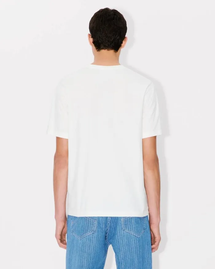 Men 039Boke Flower039 Tshirt In Cotton Off White Kenzo Tshirts And Polos