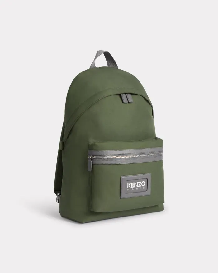 Men 039KENZOGRAPHY039 Backpack Dark Khaki Kenzo Bags