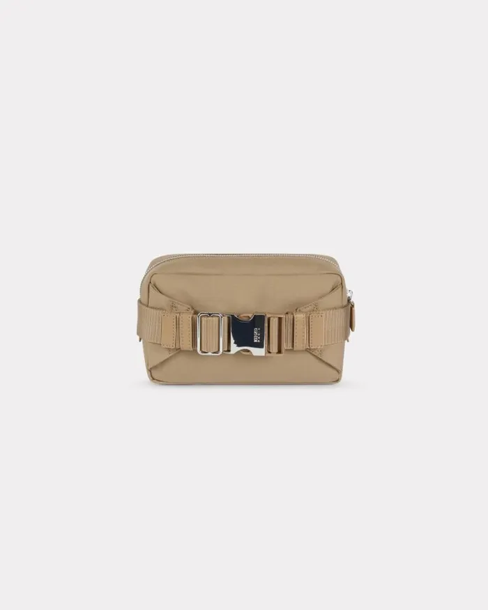 Men 039KENZOGRAPHY039 Belt Bag Tan Kenzo Bags